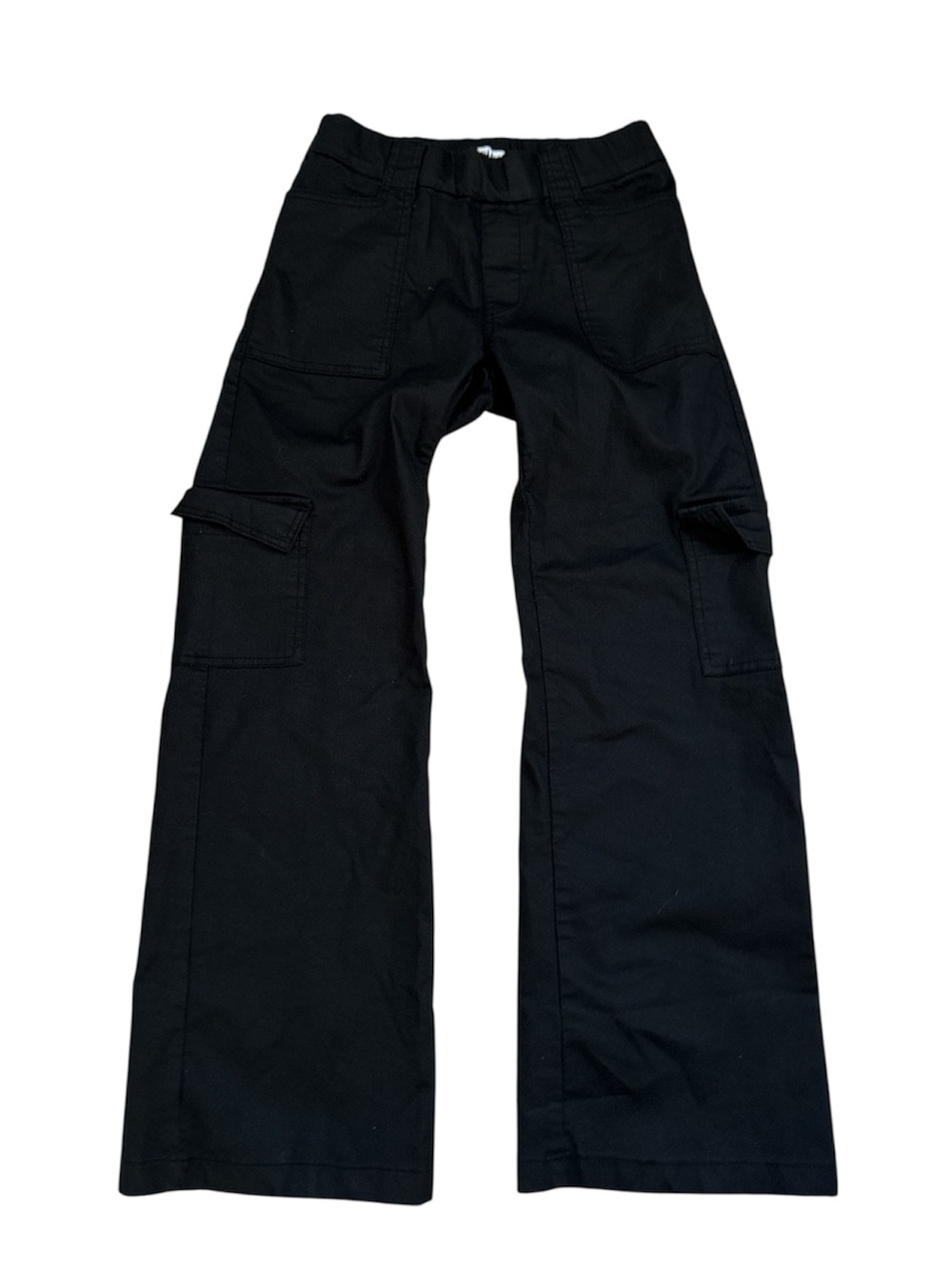Bevy Flog Rose Cargo Black Pants | 27
